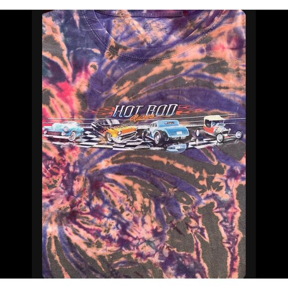 American Hot Rods Tie-Dye Tee - Picture 3 of 4